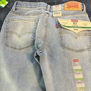 Levi's Men's Denim Blue Slim Jeans